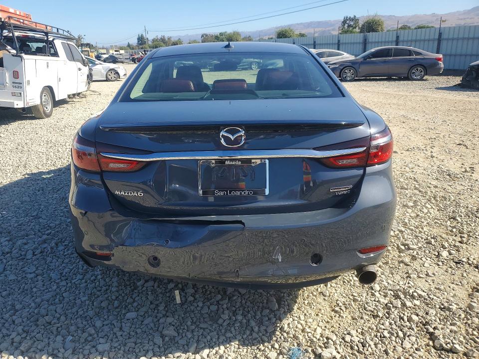 2021 Mazda 6 VIN JM1GL1WY9M1610391 COPART salvage auction — REAR END, Salvage Title, sold $9,100 on 2026-08-20 (photo 6)