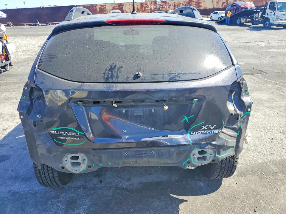 2014 Subaru Xv VIN JF2GPAGC7E8250622 COPART salvage auction — REAR END, CA - SALVAGE CERTIFICATE, sold $1,650 on 2026-07-31 (photo 6)