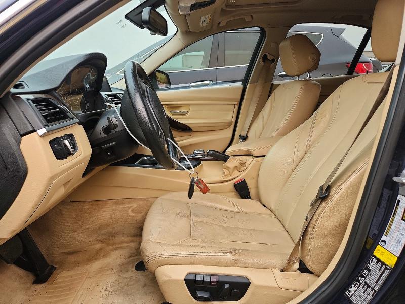 2014 BMW 3er VIN WBA3B3G51ENR84941 COPART salvage auction — FRONT END, CT - CERTIFICATE OF TITLE, sold $1,100 on 2026-08-18 (photo 7)