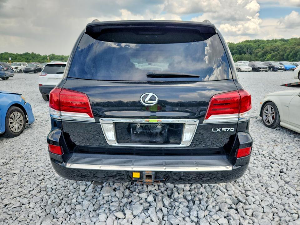 2013 Lexus Lx VIN JTJHY7AXXD4101381 COPART salvage auction — MINOR DENT/SCRATCHES, Ga - Certificate Of Title (P), sold $22,300 on 2026-07-28 (photo 6)