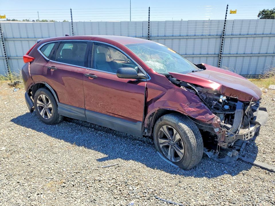 2017 Honda Cr-v VIN 7FARW5H31HE008157 COPART salvage auction — REAR END, Ca - Salvage Certificate, sold $925 on 2026-07-28 (photo 4)