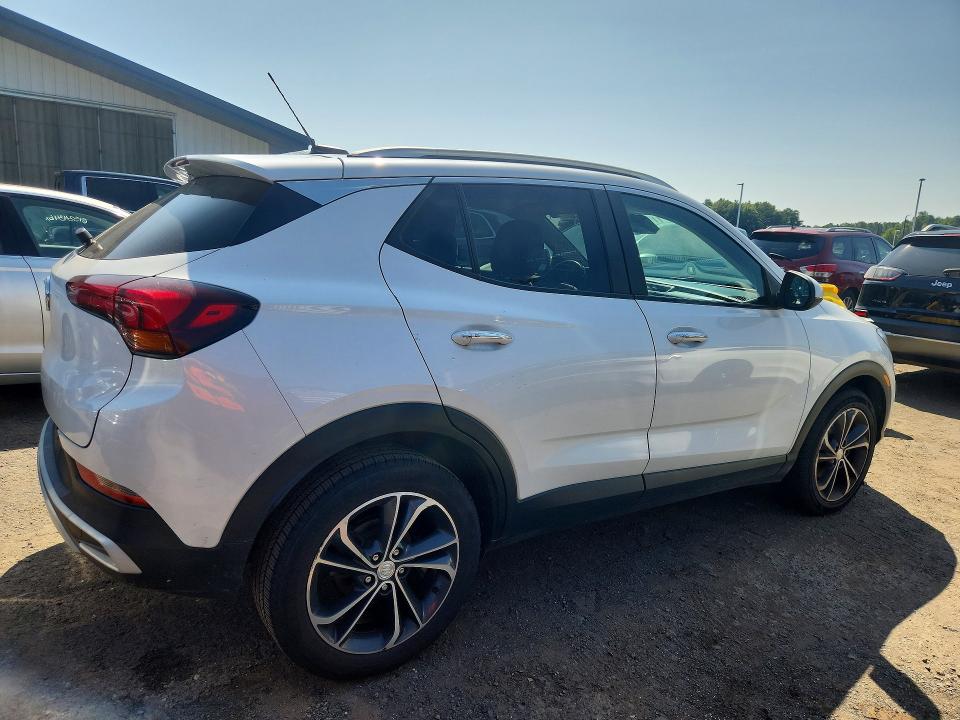 2021 Buick Encore VIN KL4MMDSL3MB152315 COPART salvage auction — MECHANICAL, Tx - Certificate Of Title, sold $2,400 on 2026-08-03 (photo 3)