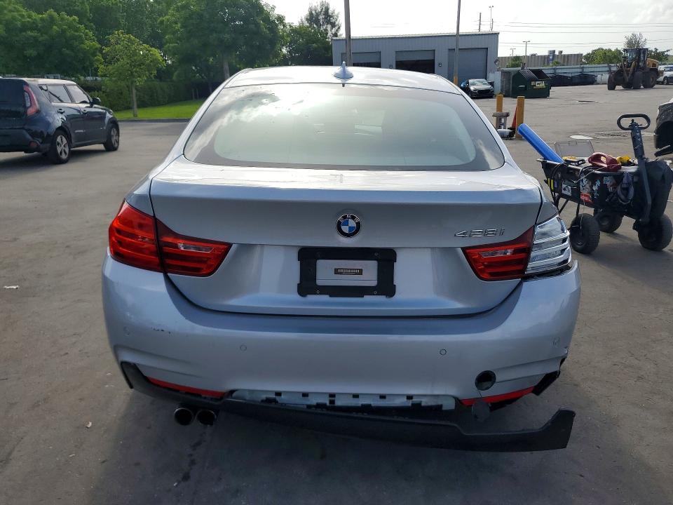 2016 BMW 4er VIN WBA4A9C59GG508797 COPART salvage auction — REAR END, Fl - Cert Of Title Slvg Rebuildable, sold $3,150 on 2026-07-20 (photo 6)