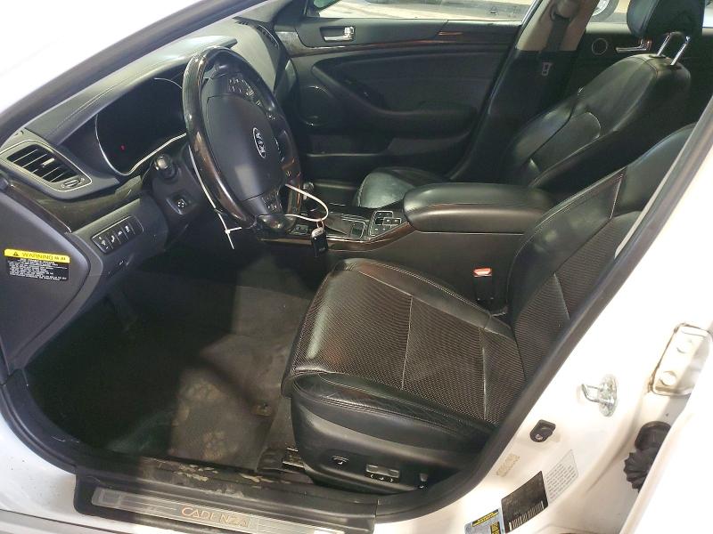 2014 Kia Cadenza VIN KNALN4D77E5167167 COPART salvage auction — MECHANICAL, Pa - Reconstructed Clean, sold $600 on 2026-07-22 (photo 7)