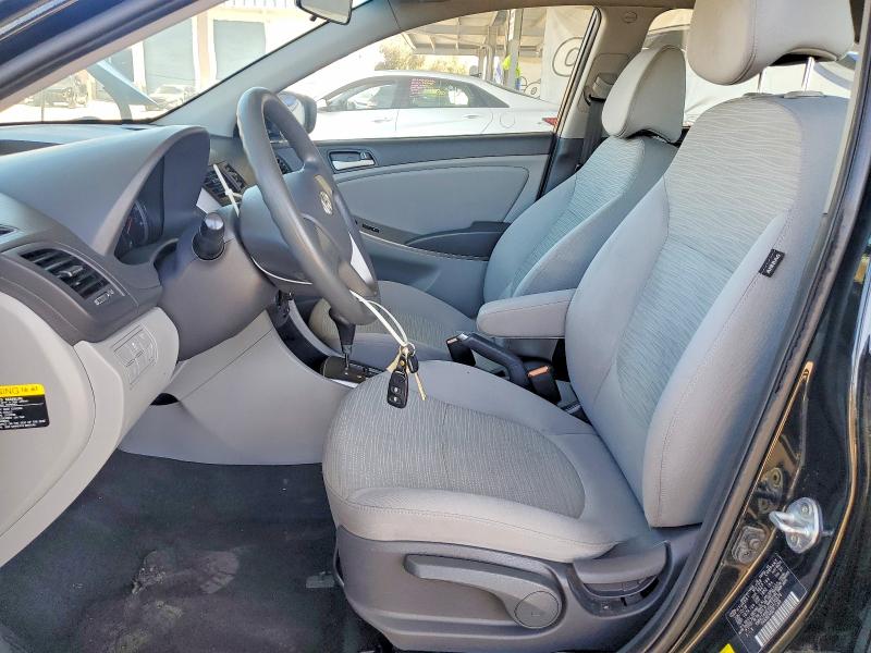2017 Hyundai Accent VIN KMHCT4AEXHU170579 COPART salvage auction — MINOR DENT/SCRATCHES, Ca - Dis/Dlr/Exp Only Clean Title, sold $650 on 2026-07-28 (photo 7)