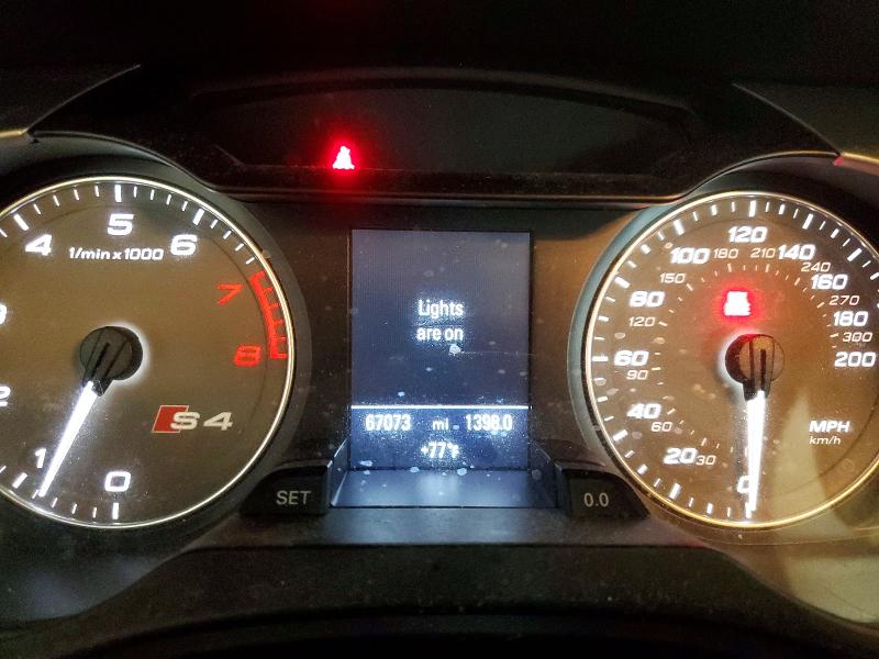 2012 Audi Rs4 VIN WAUDGAFL6CA034508 COPART salvage auction — REAR END, PA - CERTIFICATE OF SALVAGE, sold $2,100 on 2026-07-29 (photo 9)