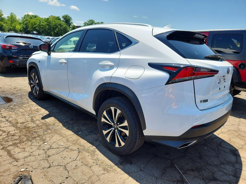 2019 Lexus Nx VIN JTJBARBZ3K2193982 COPART salvage auction — FRONT END, Ct - Cert Of Title-Salvage, sold $14,200 on 2026-07-14 (photo 2)
