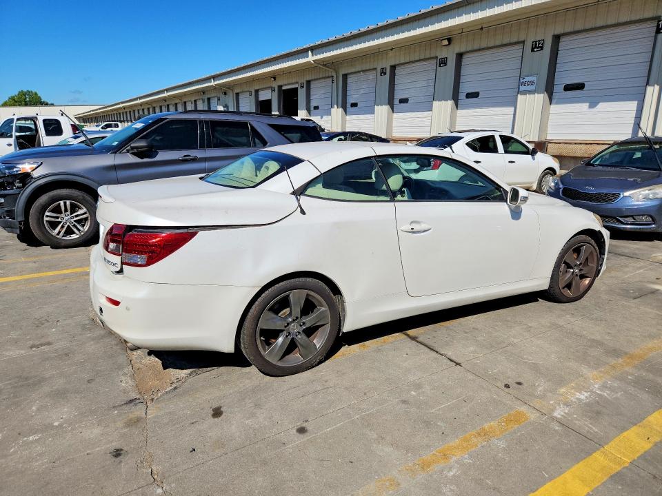 2010 Lexus Is VIN JTHFE2C20A2502936 COPART salvage auction — REAR END, Ky - Cert Of Title-Salvage, sold $625 on 2026-08-03 (photo 3)