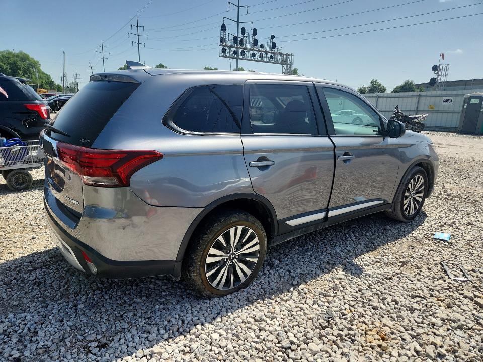 2019 Mitsubishi Outlander VIN JA4AZ3A36KZ003420 COPART salvage auction — REAR END, Oh - Certificate Of Title (P), sold $3,300 on 2026-07-14 (photo 3)