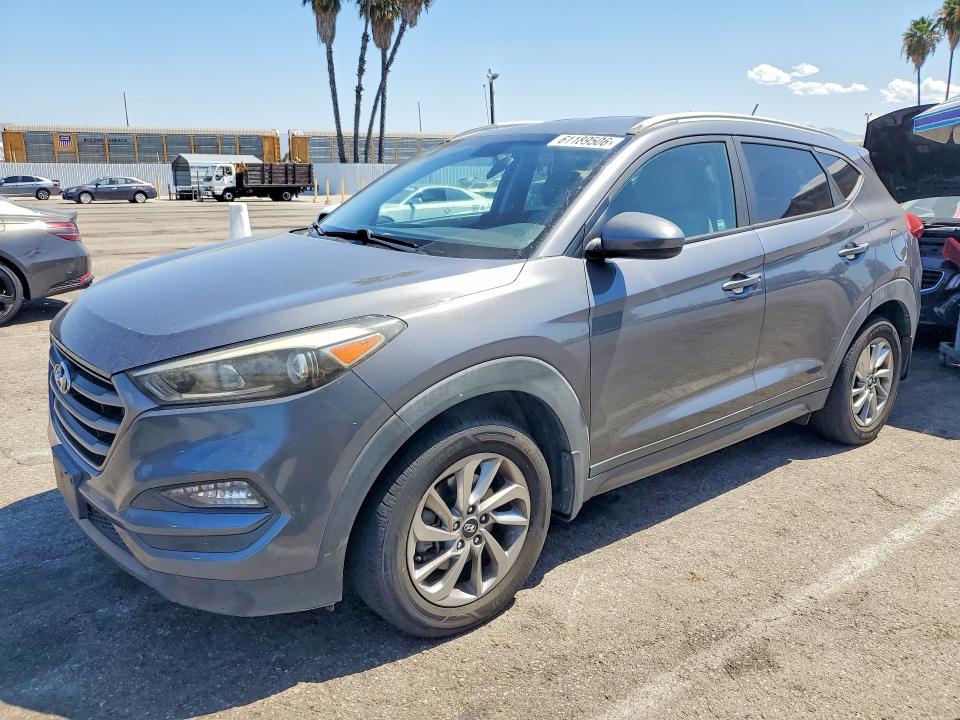 2016 Hyundai Tucson VIN KM8J33A42GU182913 COPART salvage auction — NORMAL WEAR, Ca - Dis/Dlr/Exp Only Clean Title (P), sold $1,700 on 2026-07-31 (photo 1)