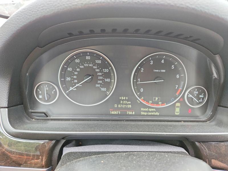 2011 BMW 5er VIN WBAFR1C50BC749120 COPART salvage auction — MINOR DENT/SCRATCHES, MD - CERTIFICATE OF TITLE, sold $275 on 2026-07-24 (photo 9)