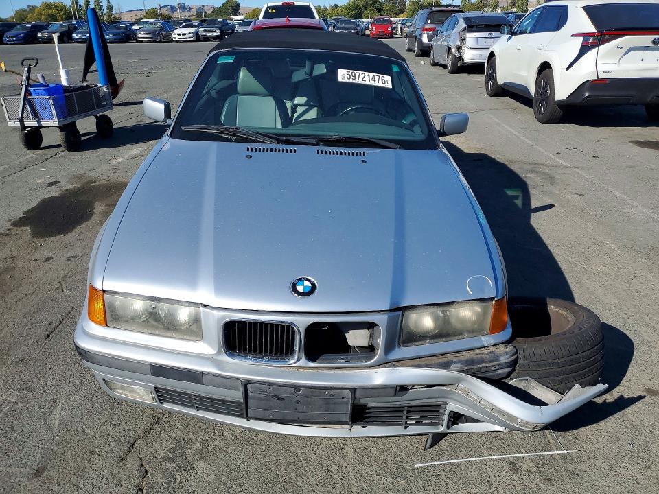1996 BMW 3 series VIN WBABK8324TET91138 COPART salvage auction — FRONT END, CA - SALVAGE CERTIFICATE, sold $1,000 on 2026-07-10 (photo 5)