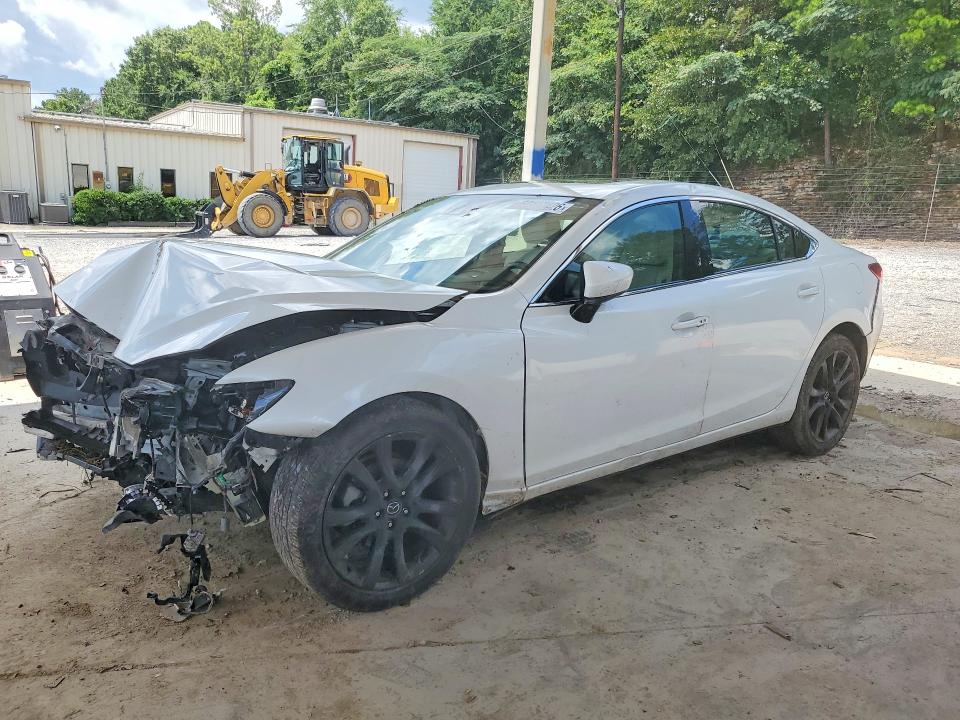 2016 Mazda 6 VIN JM1GJ1W53G1451934 COPART salvage auction — FRONT END, Al - Cert Of Title-Salvage Title, sold $150 on 2026-07-28 (photo 1)