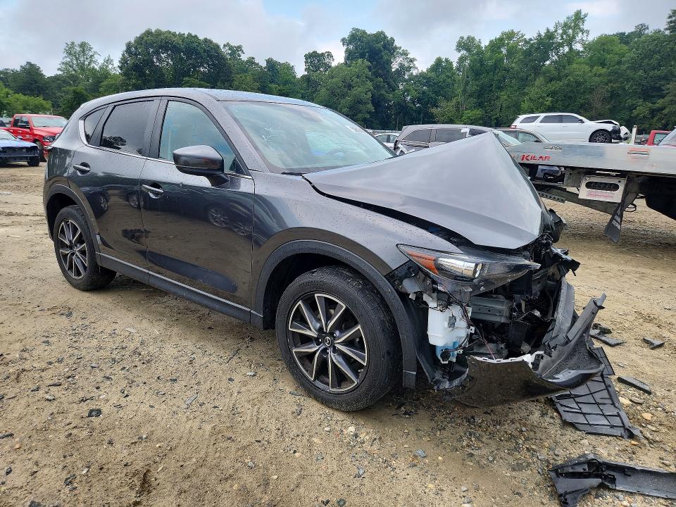 2018 Mazda VIN JM3KFBCM7J0332494 COPART salvage auction — FRONT END, De - Salvage Certificate, sold $3,350 on 2026-07-14 (photo 4)