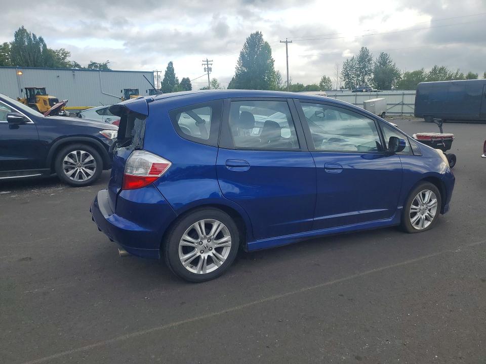 2010 Honda Fit VIN JHMGE8G48AS028088 COPART salvage auction — REAR END, Or - Non Public Clean Title, sold $650 on 2026-07-22 (photo 3)