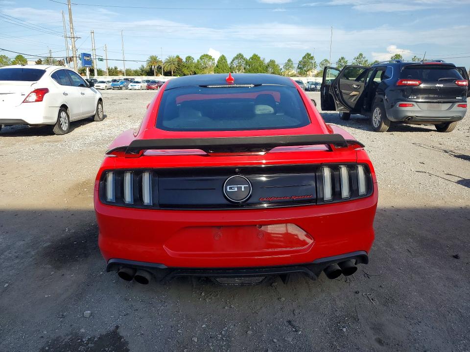 2021 Ford Mustang VIN 1FA6P8CFXM5151740 COPART salvage auction — FRONT END, Fl - Cert Of Title Slvg Rebuildable, sold $10,800 on 2026-08-21 (photo 6)