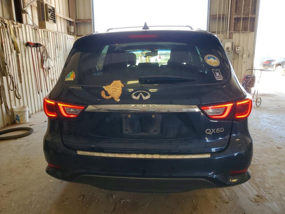 2016 Infiniti Qx60 VIN 5N1AL0MM3GC522358 COPART salvage auction — WATER/FLOOD, Tx - Salvage Vehicle Title, sold $60 on 2026-07-24 (photo 6)