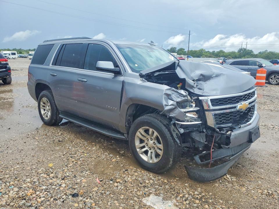 2020 Chevrolet Tahoe VIN 1GNSKBKC3LR157230 COPART salvage auction — FRONT END, TX - CERTIFICATE OF TITLE, sold $9,500 on 2026-07-29 (photo 4)