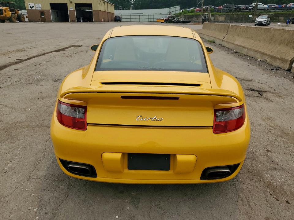 2007 Porsche 911 VIN WP0AD29987S783735 COPART salvage auction — WATER/FLOOD, NJ - CERT OF TITLE-SALVAGE FLOOD, sold $71,000 on 2026-07-23 (photo 6)