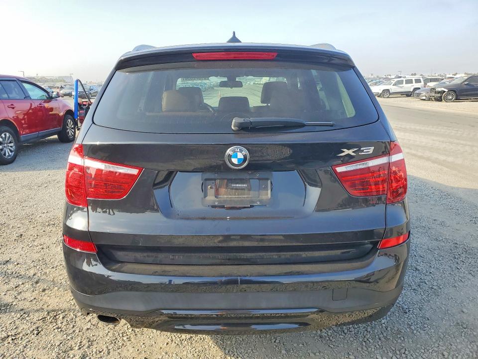 2016 BMW X3 VIN 5UXWY3C53G0N88190 COPART salvage auction — FRONT END, Ca - Salvage Certificate, sold $4,100 on 2026-07-24 (photo 6)