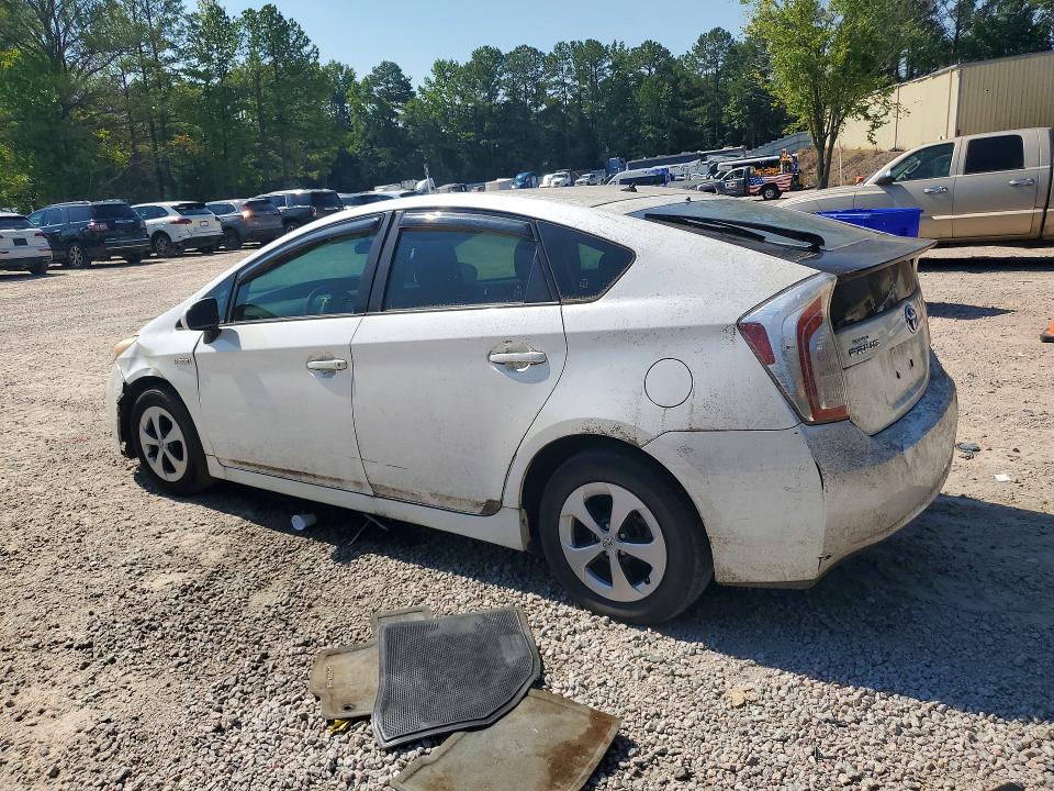 2012 Toyota Prius VIN JTDKN3DU0C5512695 COPART salvage auction — MINOR DENT/SCRATCHES, Nc - Dealer Only Clean Title, sold $2,544 on 2026-07-16 (photo 2)