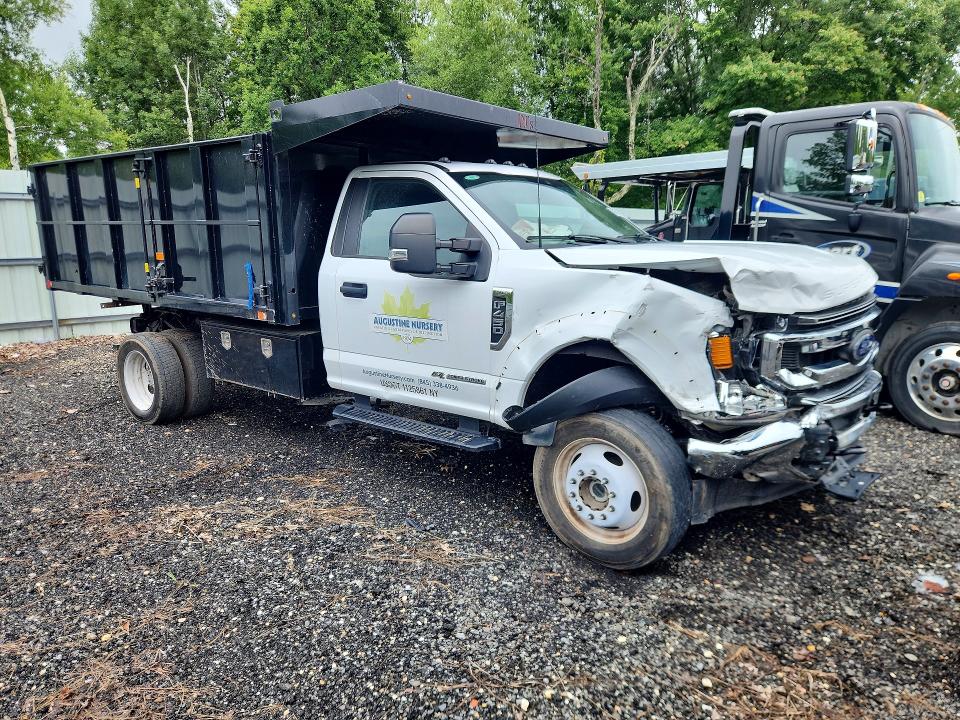 2022 Ford F450 VIN 1FDTF4HT9NDA28490 COPART salvage auction — FRONT END, NY - MV-907A SALVAGE CERTIFICATE, sold $13,100 on 2026-08-13 (photo 4)