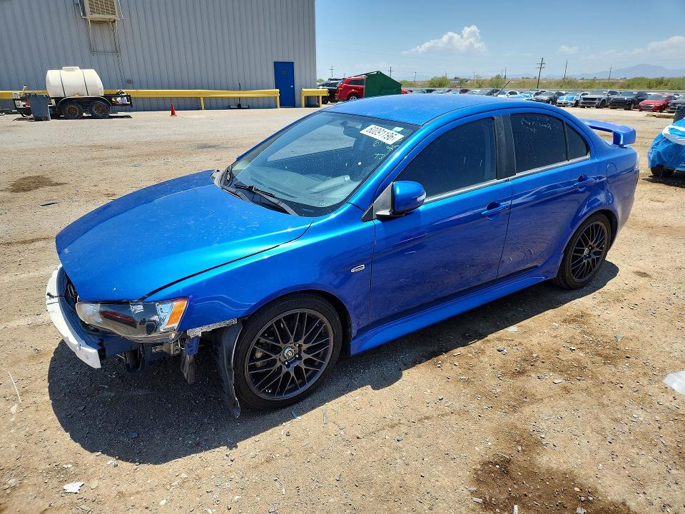 2015 Mitsubishi Lancer VIN JA32U8FW0FU024094 COPART salvage auction — FRONT END, Az - Cert Of Title - Salvage, sold $1,400 on 2026-07-17 (photo 1)