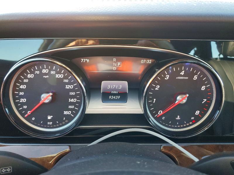 2017 Mercedes-benz VIN WDDZH6GB8HA272298 COPART salvage auction — FRONT END, Ca - Salvage Certificate, sold $350 on 2026-07-22 (photo 9)