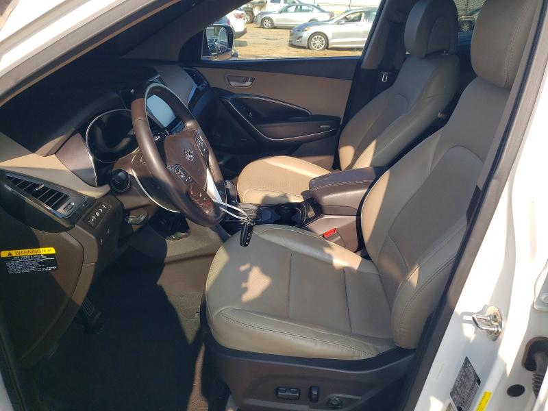2017 Hyundai Santa fe VIN 5XYZU3LB9HG457695 COPART salvage auction — FRONT END, Va - Cert Of Title - Salvage, sold $1,200 on 2026-07-31 (photo 7)