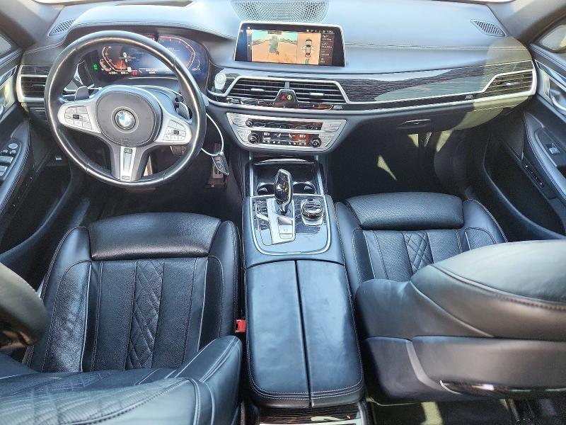 2020 BMW 7er VIN WBA7U2C08LGJ59870 COPART salvage auction — REAR END, Ok - Cert Of Title-Salvage, sold $18,500 on 2026-08-07 (photo 8)