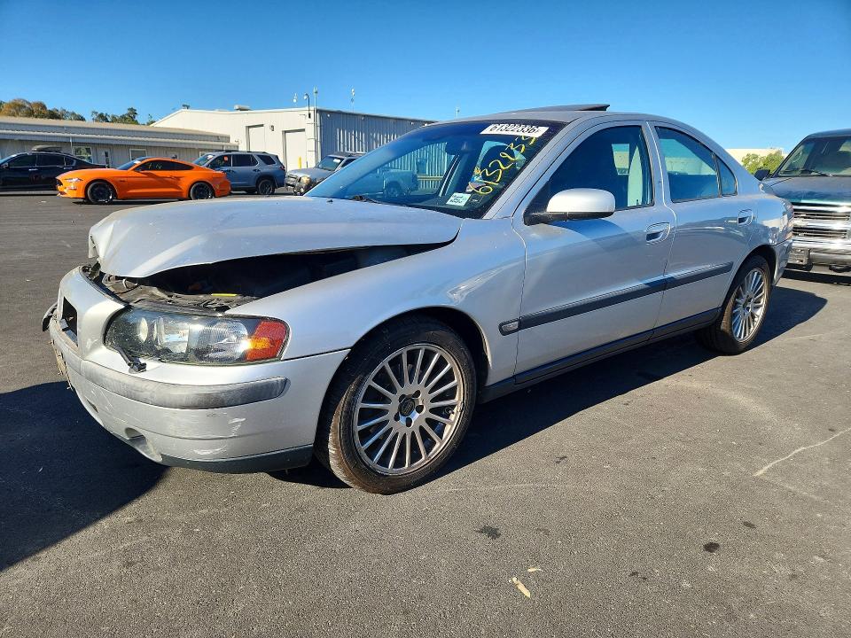 2004 Volvo S60 VIN YV1RS59V342388195 COPART salvage auction — FRONT END, CA - SALVAGE CERTIFICATE, sold $175 on 2026-08-05 (photo 1)