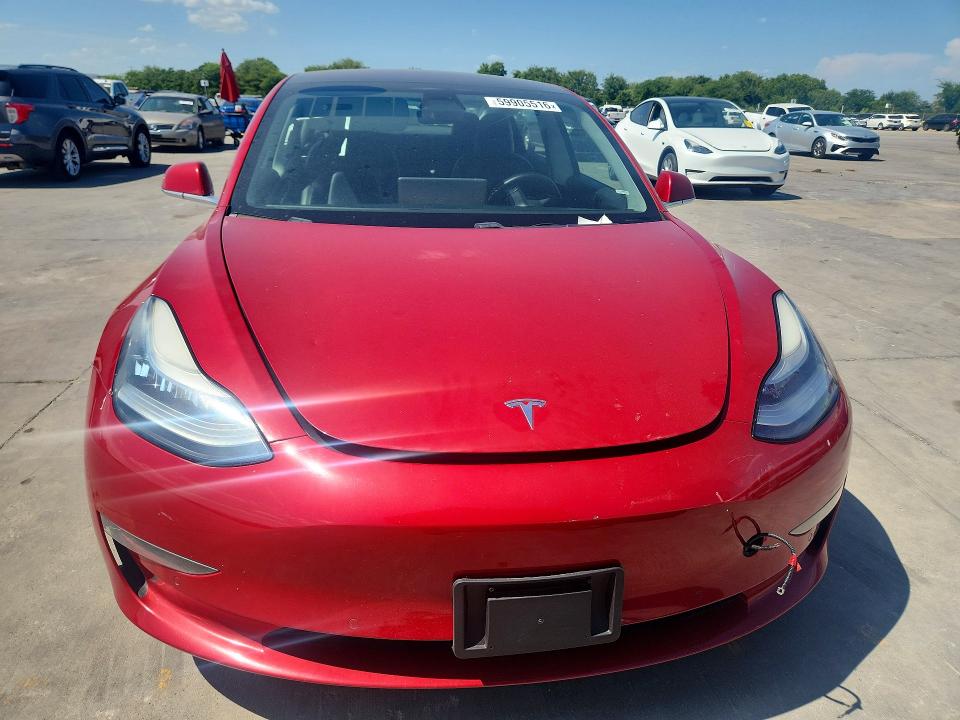 2018 Tesla Model 3 VIN 5YJ3E1EA4JF102961 COPART salvage auction — NORMAL WEAR, Tx - Cert Of Title-Rebuilt Salvage (P), sold $2,300 on 2026-07-21 (photo 5)