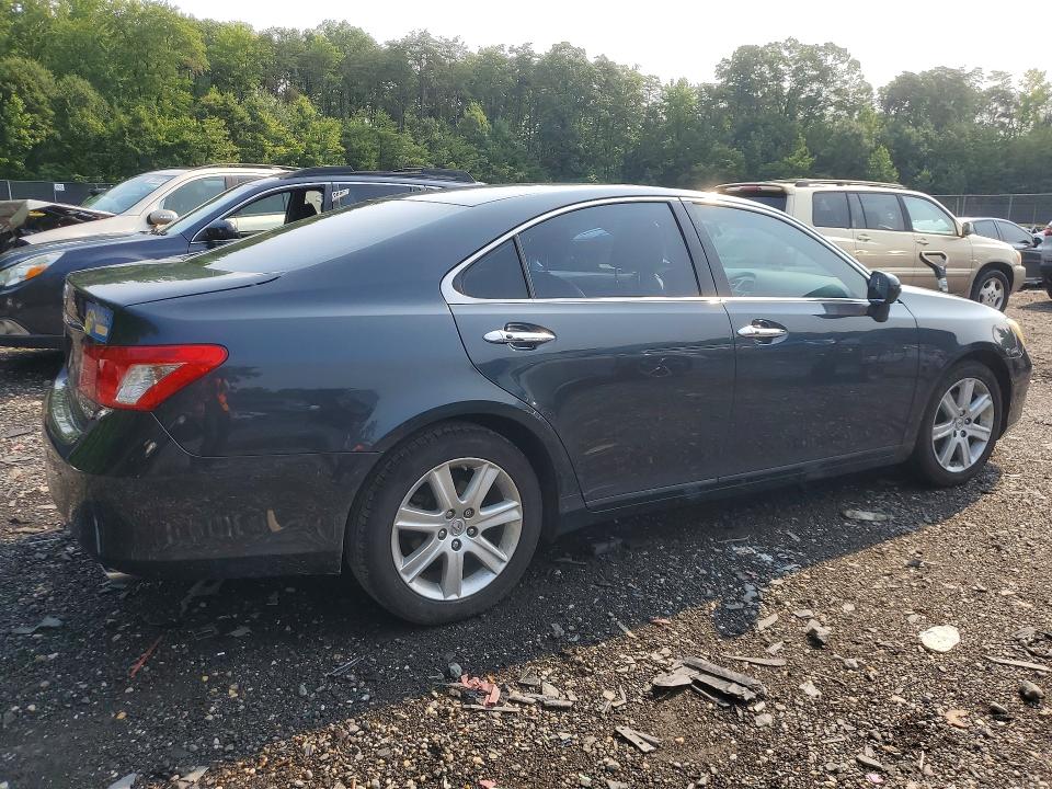 2008 Lexus Es 350 VIN JTHBJ46G582237776 COPART salvage auction — MECHANICAL, Va - Certificate Of Title, sold $650 on 2026-07-31 (photo 3)