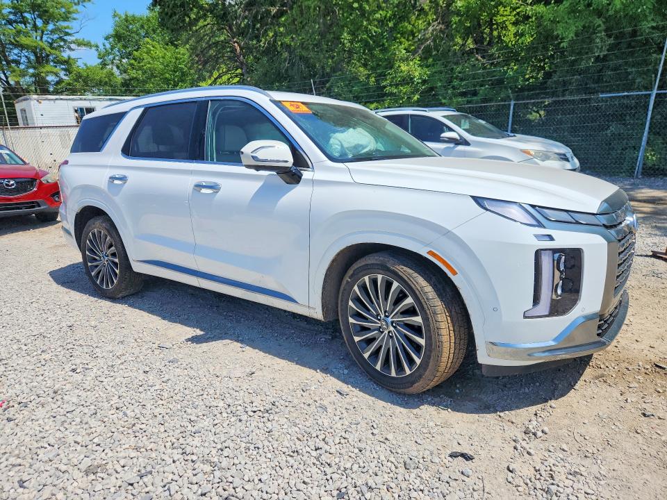 2023 Hyundai Palisade VIN KM8R7DGE2PU545644 COPART salvage auction — SIDE, Oh - Cert Of Title-Salvage, sold $90 on 2026-07-22 (photo 4)