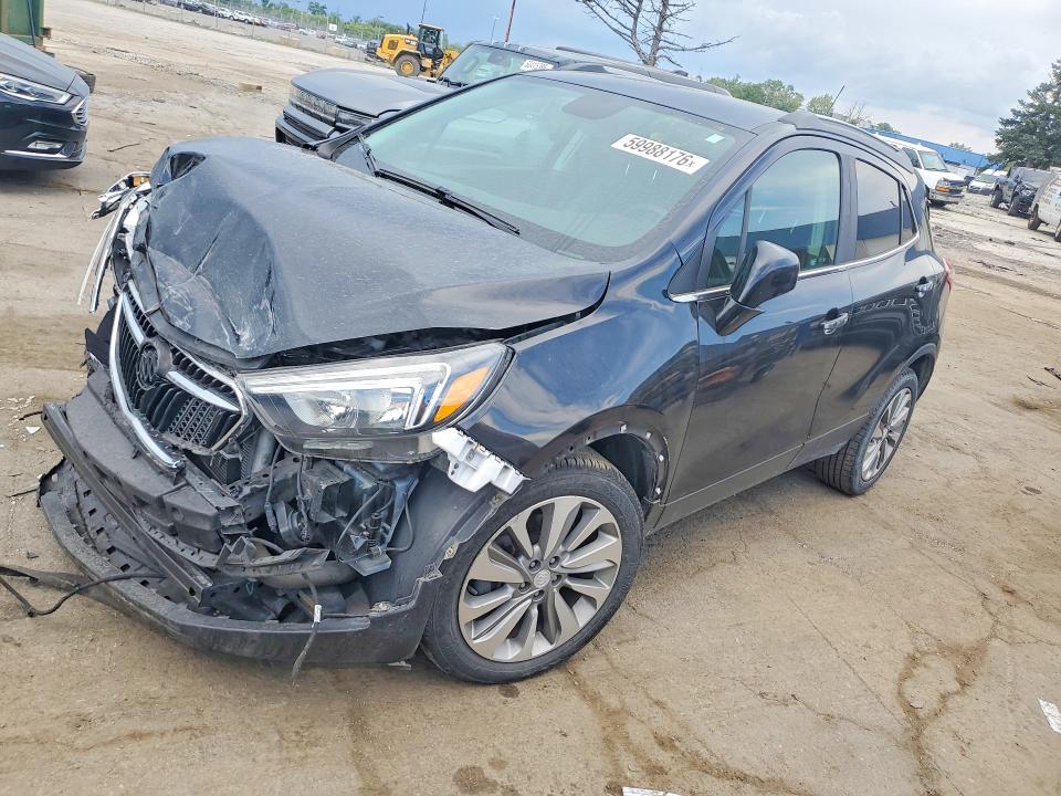 2020 Buick Encore VIN KL4CJASB5LB072118 COPART salvage auction — FRONT END, Mi - Cert Of Title-Rebuilt Salvage, sold $1,050 on 2026-07-17 (photo 1)