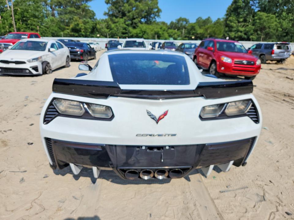2015 Chevrolet Corvette VIN 1G1YR2D68F5600420 COPART salvage auction — Burn Engine, MD - CERT OF SALVAGE > 75% DAMAGE (P), sold $28,250 on 2026-07-28 (photo 6)