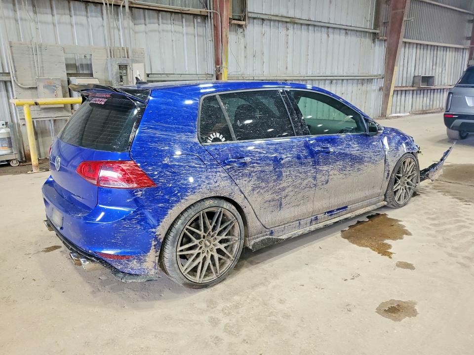 2017 Volkswagen Golf VIN WVWVF7AU3HW071605 COPART salvage auction — FRONT END, La - Cert Of Title-Salvage, sold $7,200 on 2026-07-31 (photo 3)
