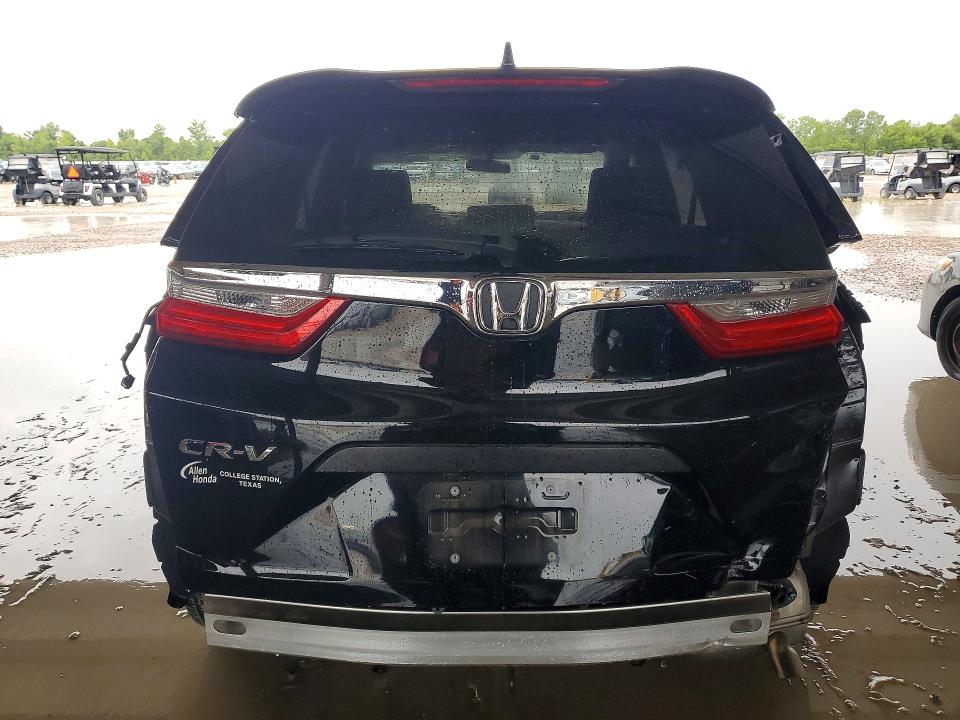 2019 Honda Cr-v VIN 2HKRW5H3XKH421800 COPART salvage auction — REAR END, Tx - Salvage Vehicle Title, sold $7,100 on 2026-07-31 (photo 6)