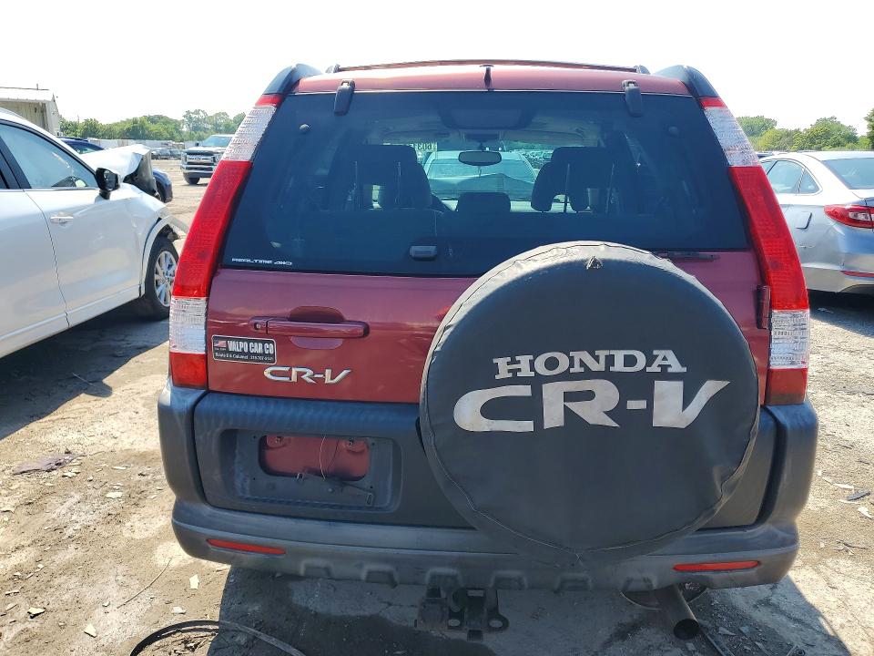 2006 Honda Cr-v VIN JHLRD78866C063466 COPART salvage auction — FRONT END, In - Cert Of Title-Salvage Title, sold $400 on 2026-07-27 (photo 6)