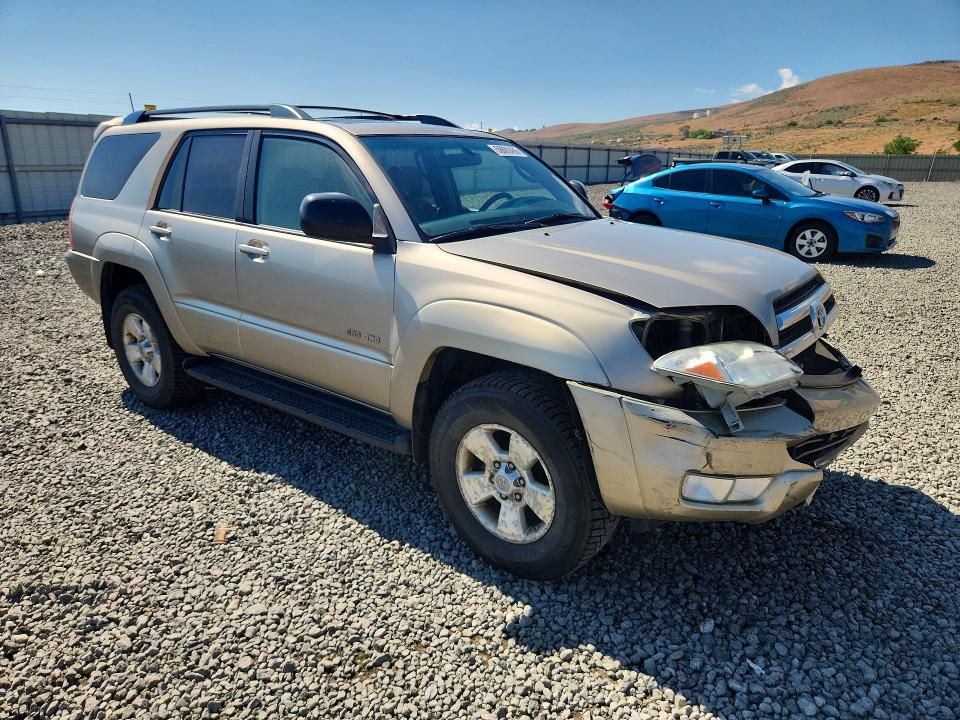 2005 Toyota 4runner VIN JTEBU14R850077018 COPART salvage auction — FRONT END, CA - SALVAGE CERTIFICATE, sold $3,000 on 2026-07-30 (photo 4)