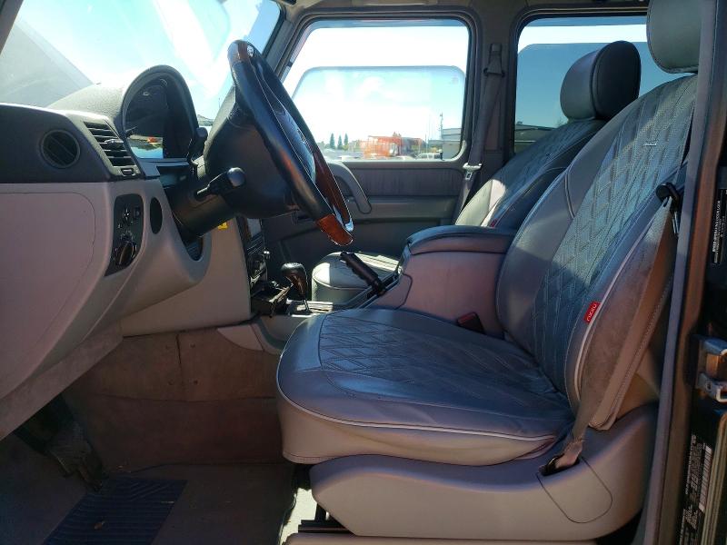 2002 Mercedes-benz G-class VIN WDCYR49EX2X133934 COPART salvage auction — UNDERCARRIAGE, Ca - Salvage Certificate, sold $13,700 on 2026-08-27 (photo 7)