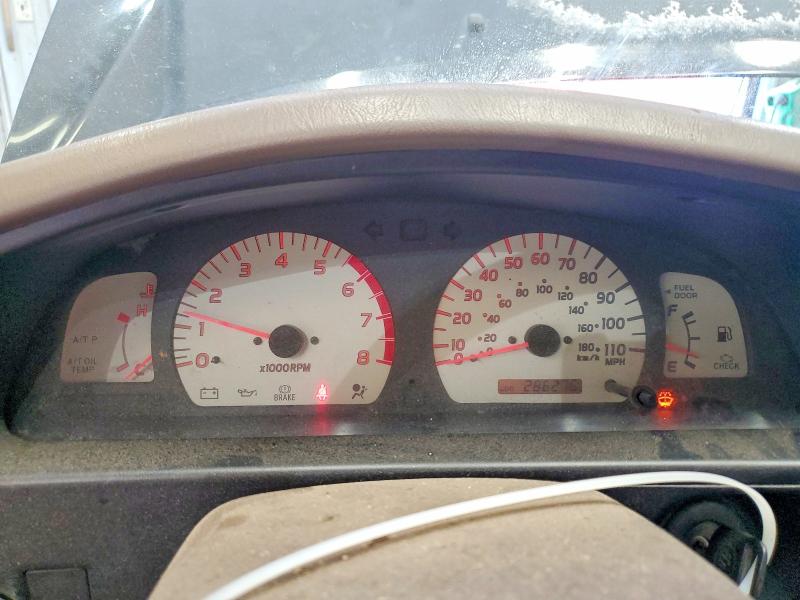 2004 Toyota Tacoma VIN 5TEHN72N34Z383895 COPART salvage auction — MINOR DENT/SCRATCHES, Me - Certificate Of Title, sold $650 on 2026-07-30 (photo 9)