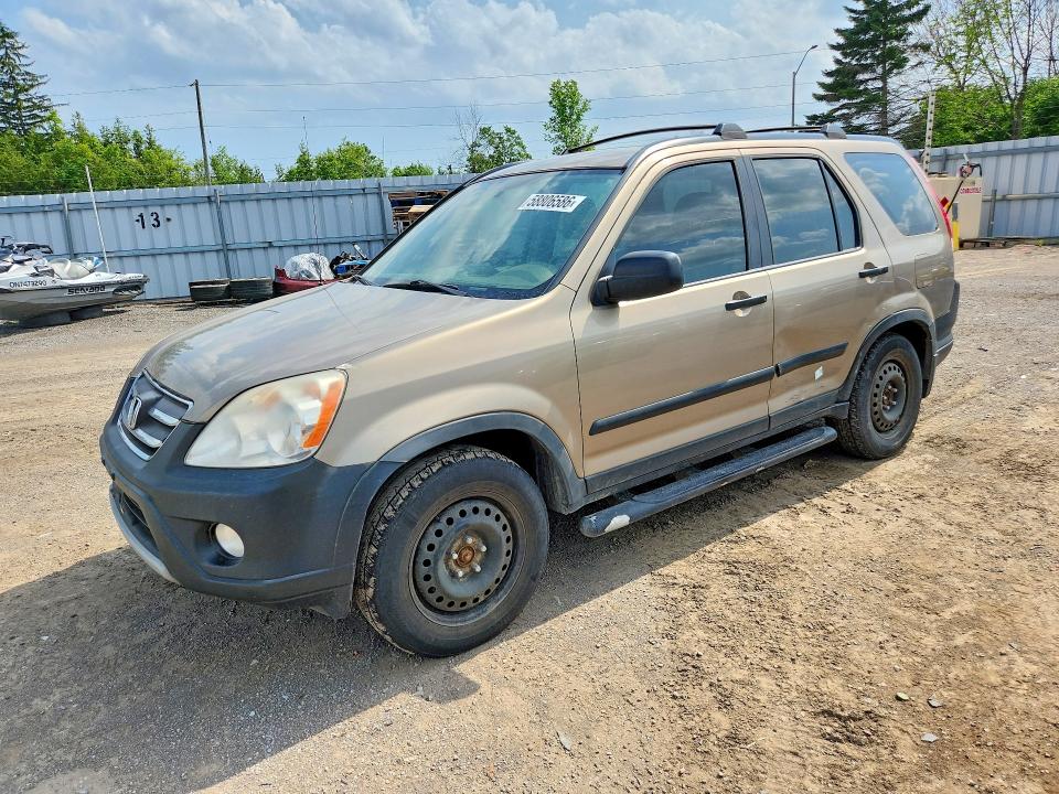 2006 Honda Cr-v VIN JHLRD78546C809600 COPART salvage auction — SIDE, On - Permit No Brand - Unfit, sold $550 on 2026-07-16 (photo 1)