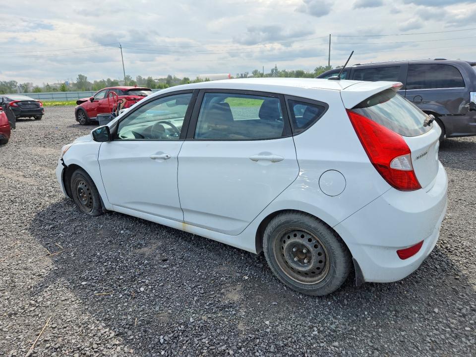 2017 Hyundai Accent VIN KMHCT5AE6HU335758 COPART salvage auction — MECHANICAL, On - Permit No Brand - Unfit, sold $225 on 2026-07-28 (photo 2)