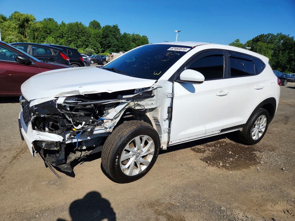 2020 Hyundai Tucson VIN KM8J2CA40LU152290 COPART salvage auction — FRONT END, CT - CERTIFICATE OF TITLE (P), sold $6,900 on 2026-07-31 (photo 1)
