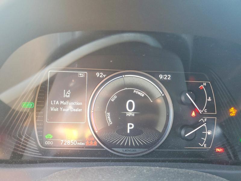 2021 Lexus Ux VIN JTHP9JBH6M2047331 COPART salvage auction — SIDE, Nc - Salvage Certificate Of Title, sold $7,200 on 2026-08-24 (photo 9)