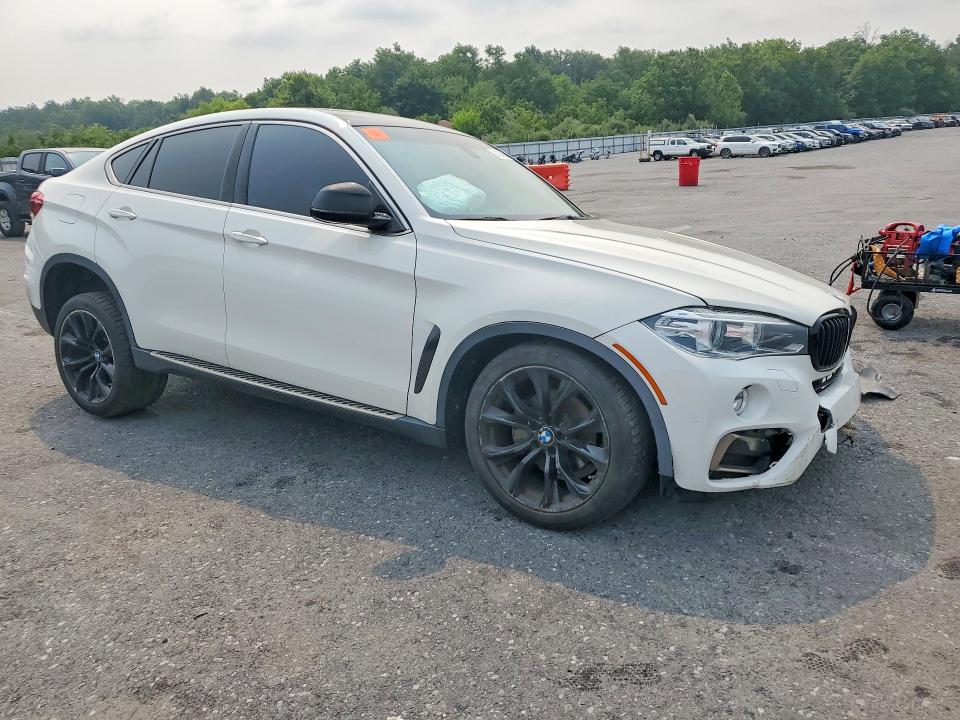 2016 BMW X6 VIN 5UXKU2C56G0N83988 COPART salvage auction — FRONT END, Pa - Cert Of Title, sold $1,600 on 2026-07-28 (photo 4)