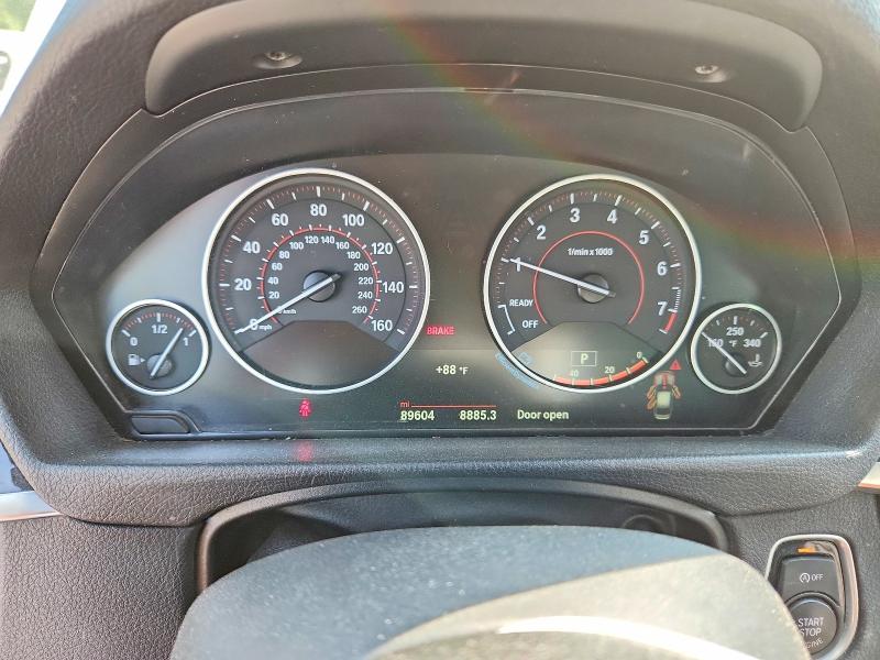 2016 BMW 3er VIN WBA8E3G57GNU05662 COPART salvage auction — REAR END, Ma - Cert Of Title-Reconstrctd Coll, sold $4,000 on 2026-07-22 (photo 9)