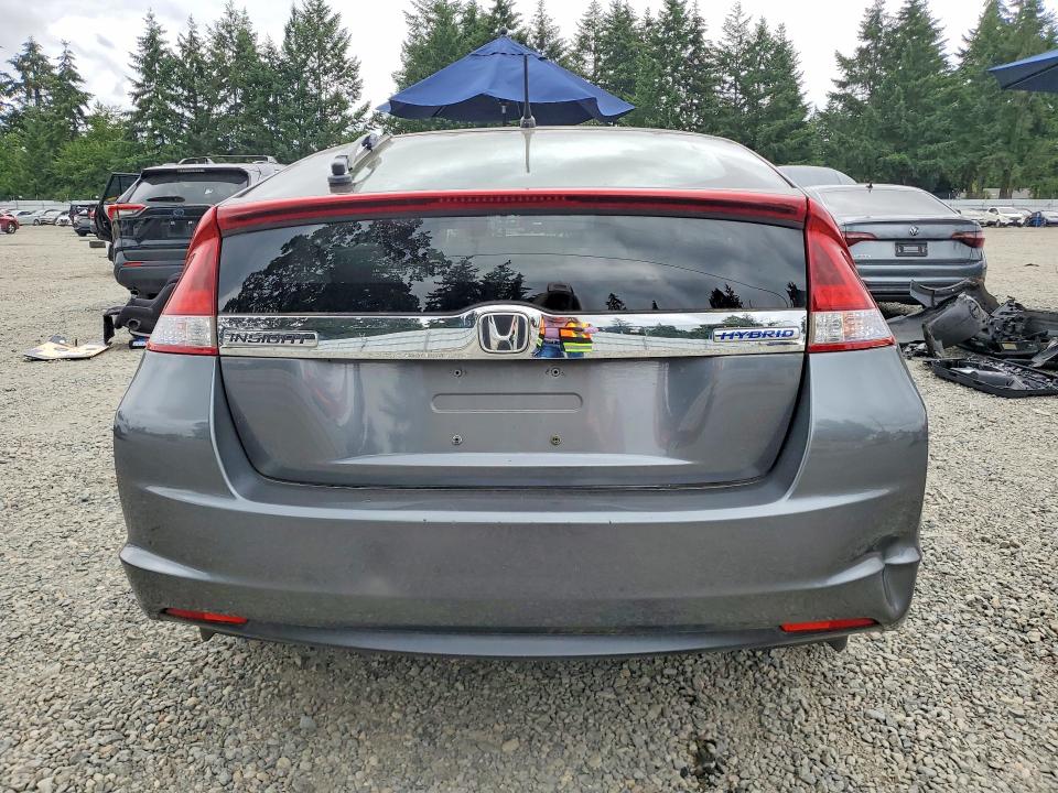 2013 Honda Insight VIN JHMZE2H51DS000974 COPART salvage auction — REAR END, Wa - Bill Of Sale, sold $125 on 2026-07-28 (photo 6)