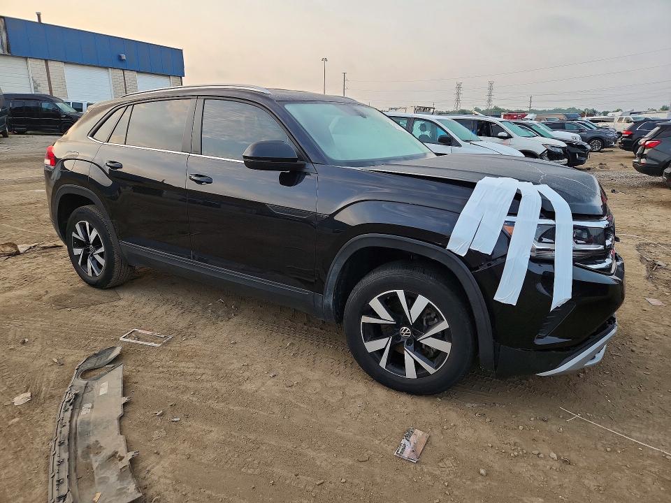 2023 Volkswagen Atlas cross sport VIN 1V2DC2CA3PC208888 COPART salvage auction — FRONT END, Mi - Certificate Of Title, sold $7,000 on 2026-08-07 (photo 4)